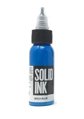 Solid Blue Vibrant Tattoo Ink bebas kekejaman 30ml 60ml 120ml 260ml