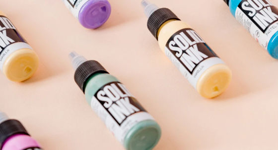 Pigmen Riasan Permanen Warna Alami 30ML 60ML Tinta Tato Padat
