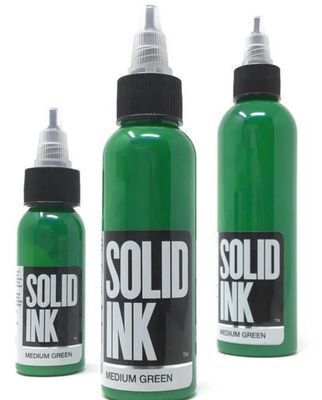 30ML 60ML Airbrush Tinta Padat Tinta Tato Medium Hijau Bahan Tanaman Murni