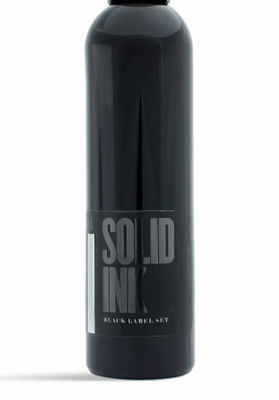 Lapisan Hitam Tubuh Tinta Padat Tinta Tato Sementara Pigmen Murni 120ML 260ML