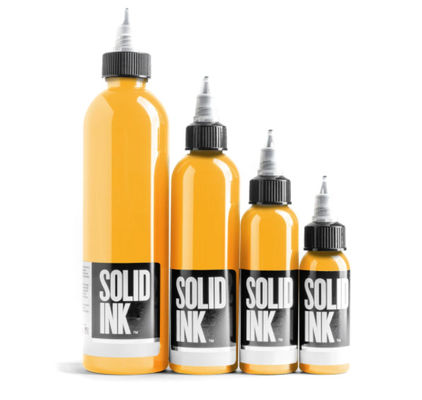 Matte Black Solid Ink Tattoo Ink Mewarnai Lebih Cepat 30ML 60ML Untuk Riasan Permanen