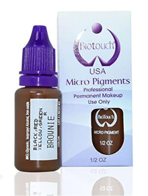Biotouch Mikro Pigmen Brownie Pigmen Warna Makeup Permanen Microblading Perlengkapan Alis Shading MikrGel polishgmentasi