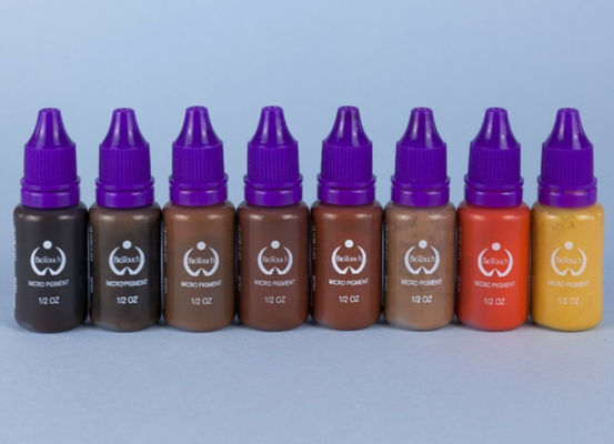 Biotouch Mikro Pigmen Coklat Tua Pigmen Warna Makeup Permanen Microblading Perlengkapan Alis Shading MikrGel polishgmentasi