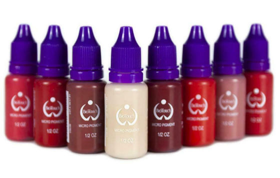 Biotouch Mikro Pigmen Pigmen Merah Warna Makeup Permanen Microblading Perlengkapan Alis Shading MikrGel polishgmentasi