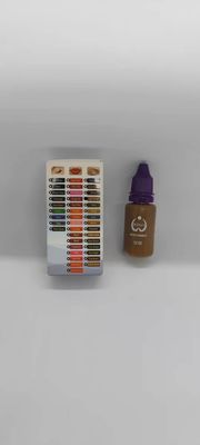 Biotouch MicrGel polishgment Warna Coklat Muda Pigmen Warna Makeup Permanen Microblading Perlengkapan Alis Shading