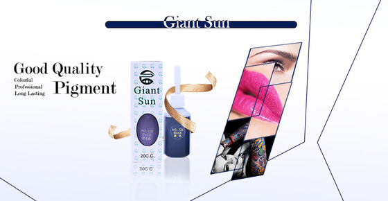 Semi Permanent Makeup Pigment Tinta Tato Asli 20ml Untuk Tato Alis Bibir
