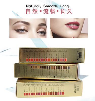 34 Warna Pigmen Makeup Permanen PMU Tattoo Lip Microblading Pigment Ink